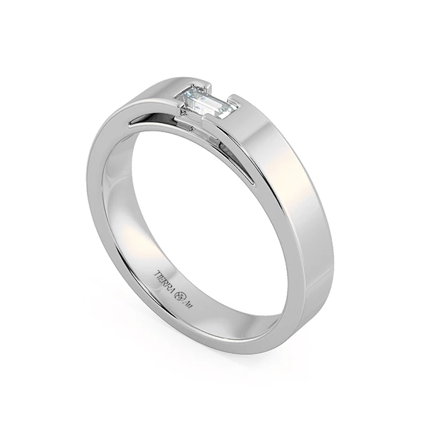 Men's Modern Wedding Ring NCM2006 2